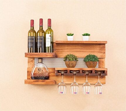 wine racks metal Wine Rack/Hanging Red Wine Cup Holder/Hanging Upside Down Glass Holder/Creative Home Bar/Wine Rack Hanging Glass Holder