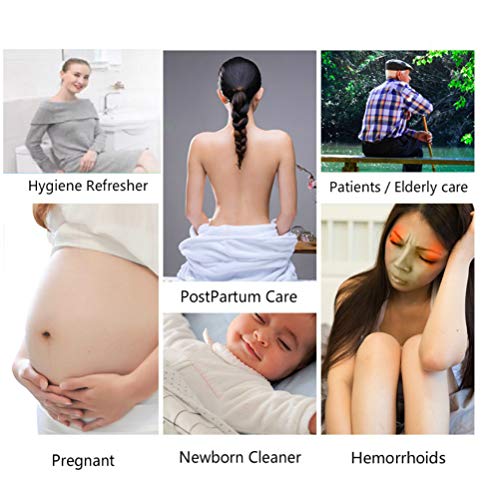 Momwasher Postpartum Care Bottle Portable Bidet Sprayer Bottle, Shattaf Mom Washer 2 in 1 Travel Handheld Personal Hygiene Bidet Upside Down Sque