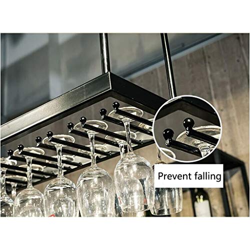 Stylish Simplicity Industrial Retro Stylish Simplicity Down Wine Rack Metal Creative Display Wine Glass Holder Household Goblet Holder Adjustable