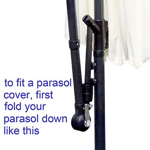 Speedwellstar Parasol Cover Banana Cantilever Hanging Large Off Set Umbrella Waterproof & Breathable