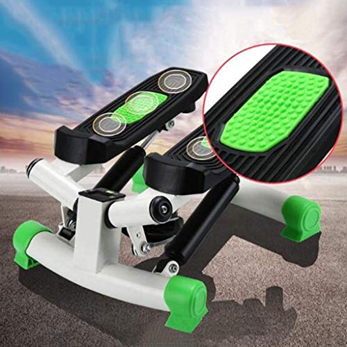 N/A Mini Stepper Mini Fitness Exercise Machine Pedal Stepper Step Trainer Equipment Bands Durable Safe Treadmill and Comfortable Foot Pedals 39 *