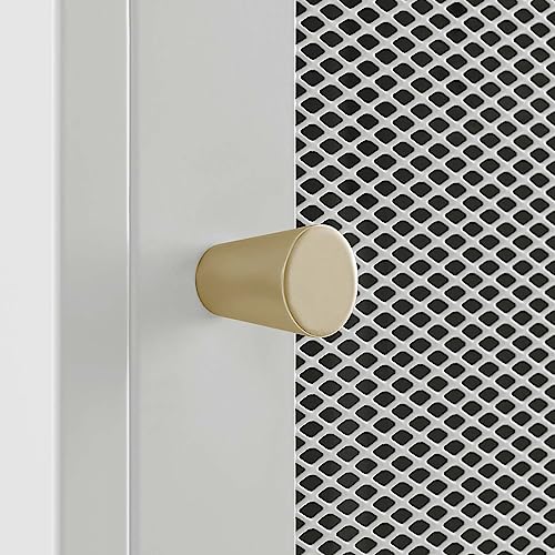 Modway Nightstands, Metal, Light Gray