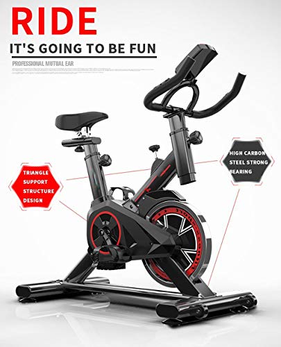 NXYJD Exercise Bike Foldable Spinning Pedals Bike Indoor Fitness Equipment for Home Sports Trainer