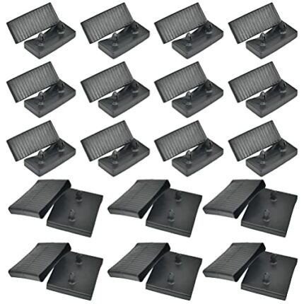 "N/A" 36 pcs Bed Slat Centre Caps Holders, Slat Bracket Cover,Replacement Plastic Bed Slat Holders Kits Bundles,for Single and Double beds，Connec