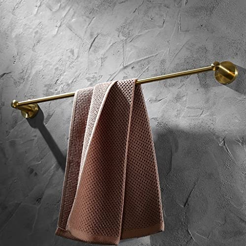 HIGOH Towel Racks,Towel Holder Towel Rail for Bathroom, Nordic Brushed Hand Towel Holder, Bathroom Towel Bar, Light Towel Hanging Stainless Steel