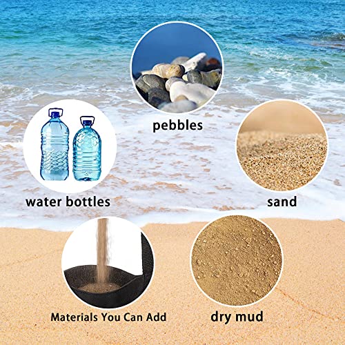 Gazebo Sand Weight Bags, Gazebo Weights, Industrial Grade Heavy Duty Double-Stitched Sand Weight Bags for Pop up Canopy Tent Sun Shades & Pop Up