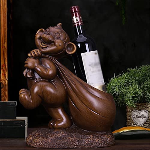 maozi Wine rack decorations Zodiac monkey wine cabinet decorations living room TV cabinet porch storage decorations