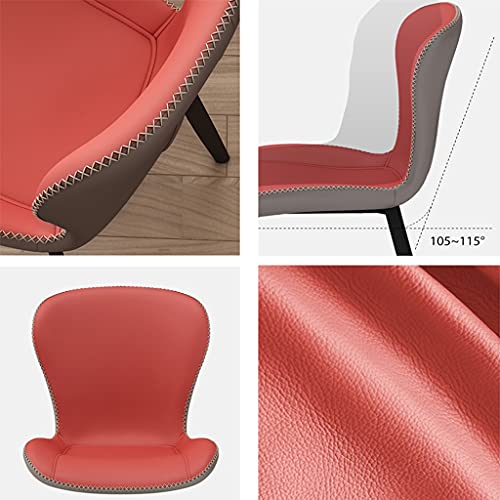 Kitchen Dining Room Furniture Chairs Kitchen Dining Chairs Set Of 4,Water Proof Leather Side Chairs with Carbon Steel Legs Faux Matte Leather Acc