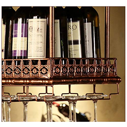Stylish Simplicity Stylish Simplicity Industrial Retro Wine Glass Stylish Simplicity Wine Rack Metal Simple Creative Multi-Function Display Stora