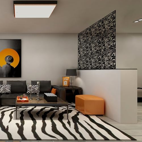 Room Divider, Portable Room Partition for Room Separator, Living Room Bedroom Dining Room 16 PCS, Black