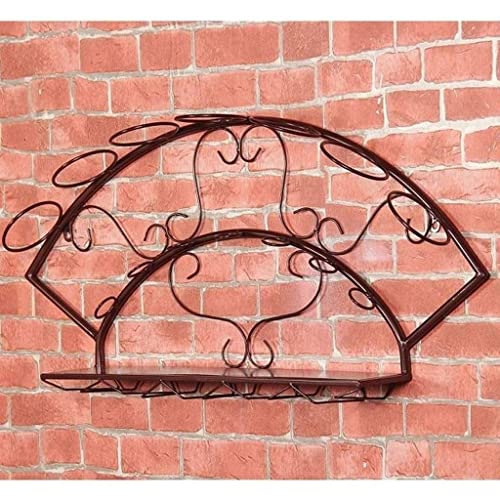 NEOCHY Wine Glass Rack, Upside Down Home Bar Wine Rack Hanging Wine Rack Rack, Metal