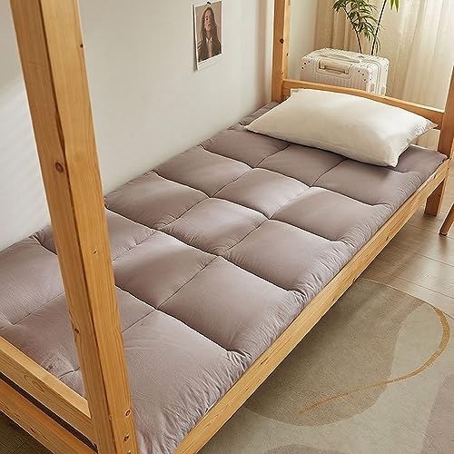 Mattress topper Folding Soft Mattress Bedding Single Double Foldable Mattress Student Mattress Cool Breathable Fluffy Soft Mattress (Color : A, S