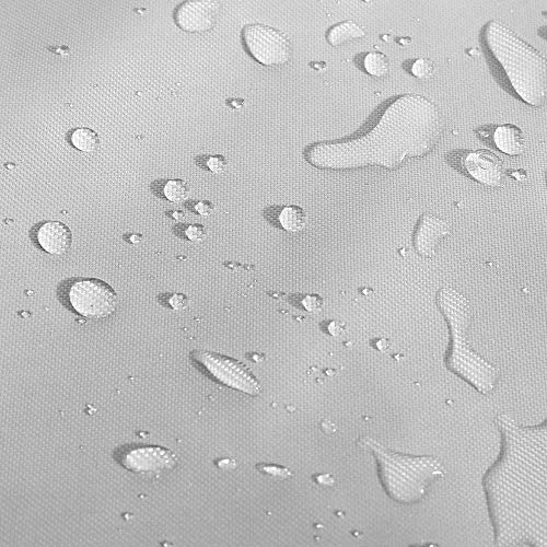 FOUNDOVE 2PCS Patio Chair Cover Waterproof for Garden Deep Seat Lounge Chair, Veranda High Back Armchair Sofa Furniture Covers (85 * 80 * 91.5cm,