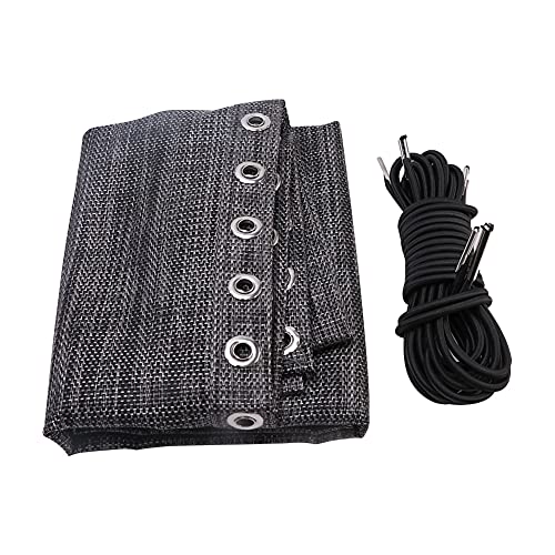 Kisbeibi Zero-Gravity Chair Replacement Fabric,63" x 17" Recliner Mesh Canvas,Lounge Chair Fabric with Ropes,an-ti-Gravity Folding Lounge Repair