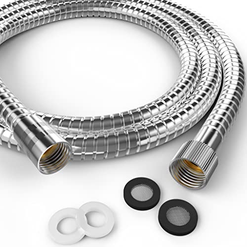 DIY Doctor Universal Shower Hose - 1.75m x 11mm Extra Long Shower Hose - Flexible Shower Hose - Longer Than Shower Hose 1.5m - Shower Pipe - Stai