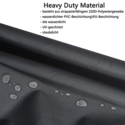 Egg Hanging Chair Cover, Waterproof 115 * 190cm 210D Oxford Fabric Heavy Duty Veranda Patio Cocoon Chair Garden Furniture Protective Cover Water