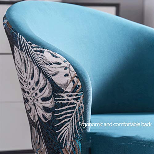 Modern Kitchen Dining Room Chairs Velvet Dining Chairs With Armrests And Backrest With Metal Chair Legs For Office Lounge Dining Kitchen Bedrom (