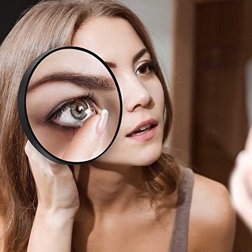 Magnifying Mirror, Compact Mirror Makeup Mirror with 20X, Travel Mirror Magnifying Suitable for Applying Eyeliner, Mascara, Grooming Brows, Makeu