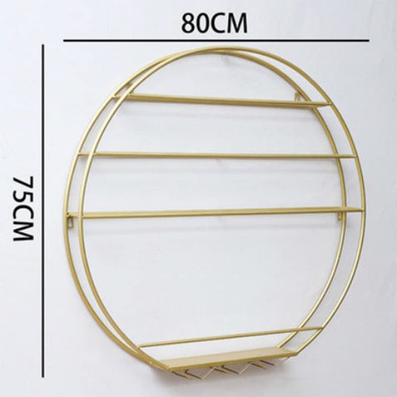 TFIIEXFL Wall-mounted Wine Rack European-style Wrought Iron Glass Cabinet Restaurant Display Cabinet Bar Storage Rack