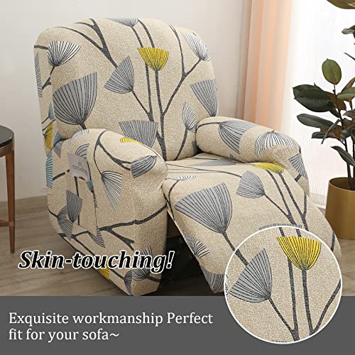 Jaotto Copripoltrona Relax Reclinabile, Fodere Copripoltrona 1 Posto Universal, Modern Copripoltrona Relax Reclinabile Con Bag Lavabile, Copertur