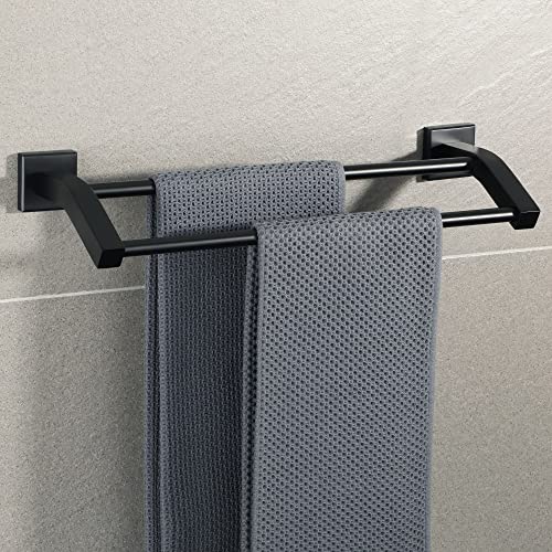 Mooche Towel Rail Wall Mounted Towel Holder SUS304 Stainless Steel Towel Bar 42CM for Bathroom Kitchen, Brushed Finished, MCGK9009-40-LS
