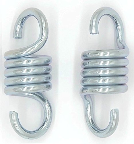 HENSITA 700lbs Weight Capacity Hammock Chair Spring for Porch Swings Hanging Chairs 2 Pieces Suspension Hooks