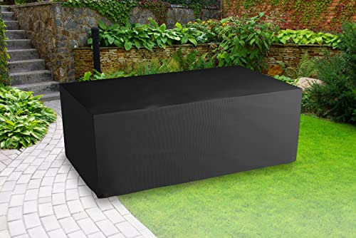 Bosmere Protector 6000 | Rectangular Table Cover | L 170cm W 94cm H 71cm | 100% Waterproof, UV Protected, Heavy Duty 600D | 6 Year Guarantee | D5