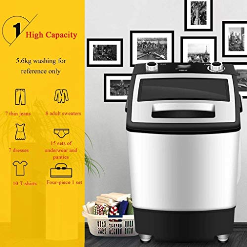 XIAOJUN Small Mini Washing Machine Home Double Barrel Semi-automatic Portable with Dehydration Spin Dry Washer Household Appliances