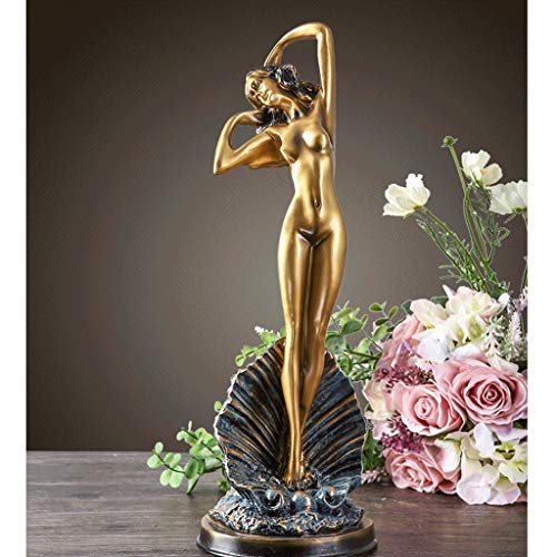 n/a Sculpture Beautiful Character home Living room wine Cabinet Study Bedroom soft Decoration Crafts Pendulum