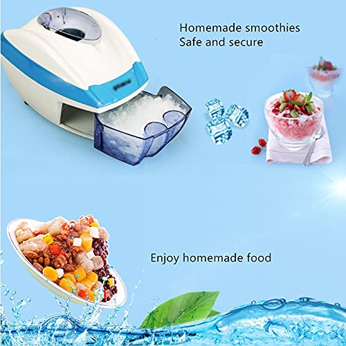 XYZMDJ Ice Crushers Automatic Smoothie Machine Commercial Milk Tea Shop Small Quick Frozen Ice Cubes Immediately Crush The Ice Cubes