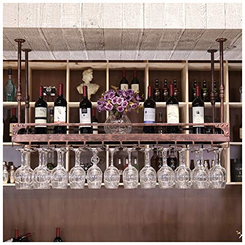 Stylish Simplicity Industrial Retro Stylish Simplicity Down Wine Glass Holder Creative Display Decorative Storage Home Goblet Holder Glass Wine C