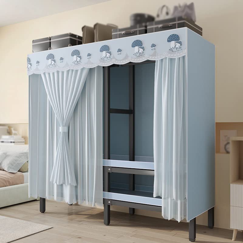 maozi No Installation Of Folding Wardrobe Home Bedroom Wardrobe Solid Assembly Cloth Wardrobe Wardrobe Room With
