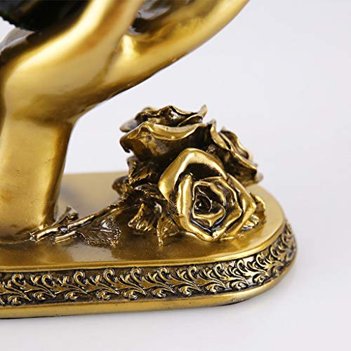 MGWYE Creative Wine Cabinet Decoration Wine Rack Wine Bottle Shelf Resin Personality Decoration