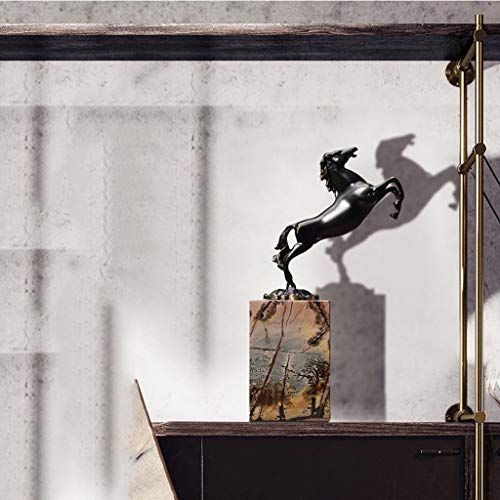 n/a Decoration Copper Horse to Success Crafts Horse Office Feng Shui Living Room Wine Cabinet Home Decoration