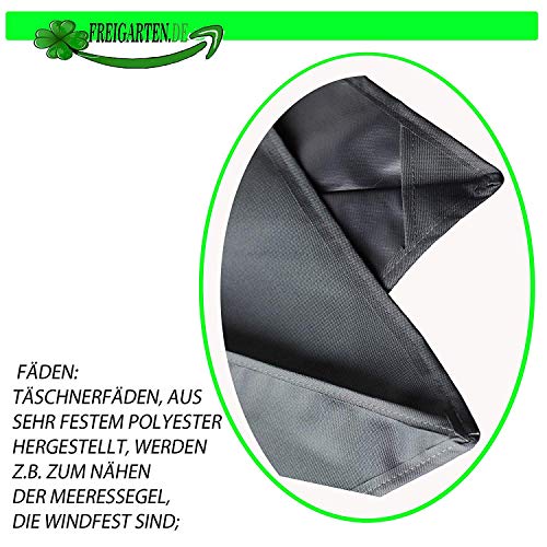 freigarten.de - Replacement Roof for Gazebo 3 x 3 m Waterproof Panama PVC Soft 370 g/m² Extra Strong Model 1