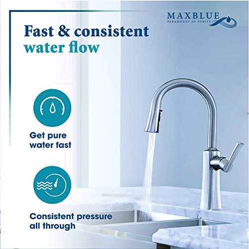 Maxblue Water Filters Replacement for InSinkErator®, Compatible with InSinkErator® Hot Water Tap F701R, F-701R, 3US-AF01, HC-3300, GN-1100, HC-11