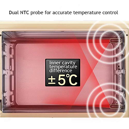 YYURUYI Electric Oven Home Baking Multifunctional Automatic Cake Machine 32 Liters Capacity Double Probe Temperature Control 3D Hot Air Circulati