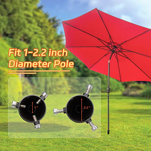FactionGarden Umbrella Stands for Outside, Heavy Duty Beach Umbrella Sand Anchor Metal Outdoor Umbrella Base In Ground Umbrella Holder Stand No D