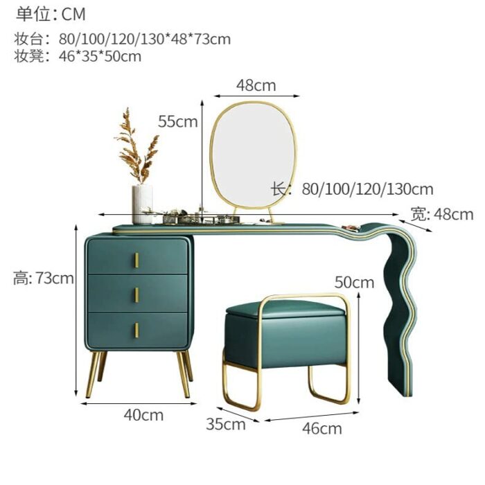 BVDSG Dresser Netflix Bedroom Small Household Organizer