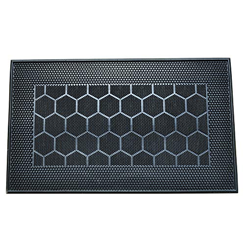 Space Blue, Sustainable Graphene Recycled Rubber Space Mat 45x75cm | Non-Slip Heavy Duty Mat | Anti -Fatigue | Suitable for Indoors and Outdoors