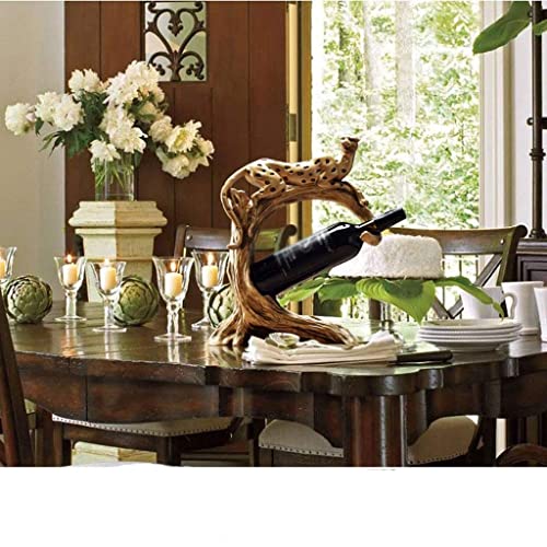 NEOCHY Wine Rack - Wine Cabinet Decoration Creative Retro Craftsnishings Wine Display Rack
