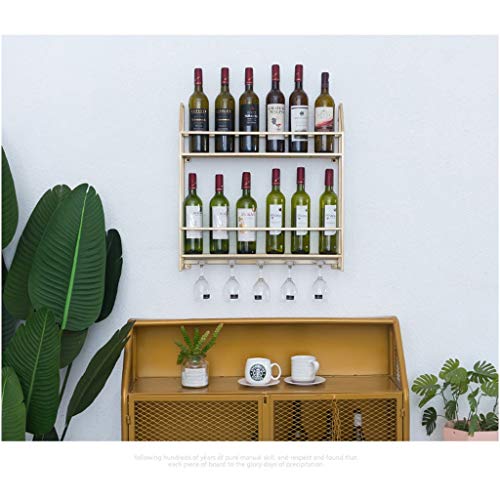Metal Black Wall-Mounted Wine Glass Holder Stylish Simplicity Industrial Stylish Simplicity Champagne Glass Wine Glass Goblet Holder Bracket Red