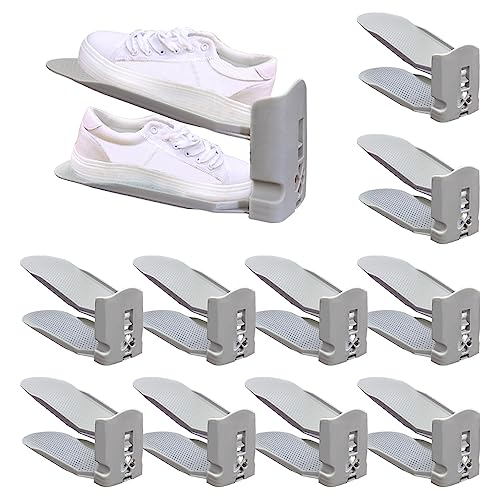 Shoe Slot Organizer, Shoe Rack, Adjustable Shoe Tray, Shoe Storage Rack, Shoe Slot Storage Box, Adjustable Shoe Storage Device, Shoe Rack Organiz