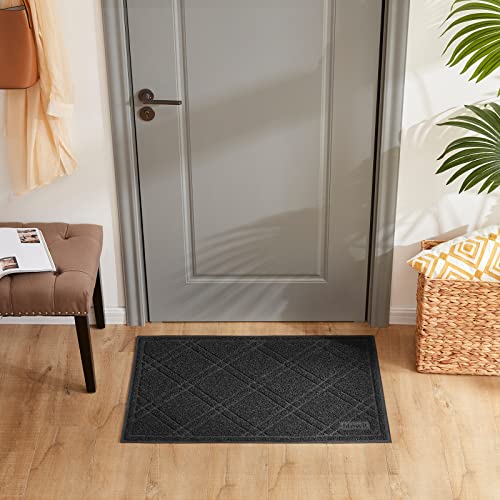 Lifewit Doormat 24 * 35inch Black