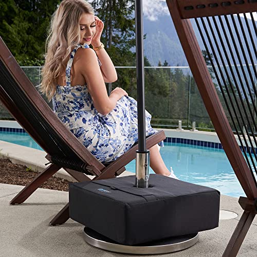 Premier Tents 45 cm Square Parasol Umbrella Base Weight Bag- Up To 45 Kg