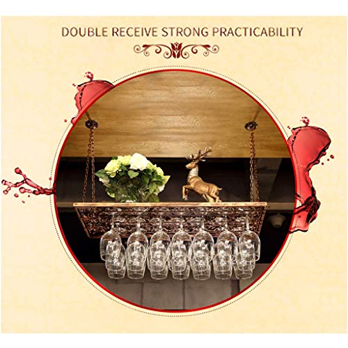 Vintage Stylish Simplicity Wine Glass Holder Creative Display Simple Inverted Living Room Home High Glass Holder Wine Glass Holder Adjustable Hei