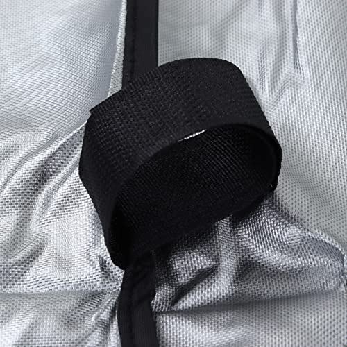 Zerodis Swing Canopy Cover Replacement for Outdoor, Patio Garden Canopy Porch Top Cover (Swing Is Not Included), 75x52x6in(Coffee)