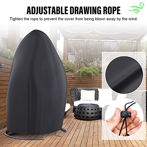 Estefanlo Egg Chair Cover Waterproof Heavy Duty Hanging Egg Chair Covers