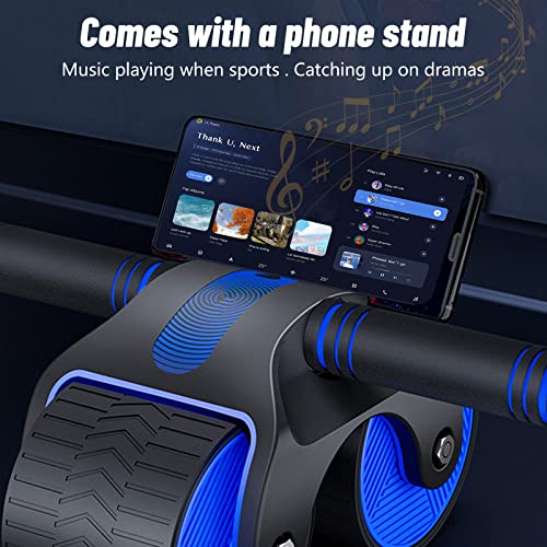 New Aabdominal Wheel, Automatic Rebound Abdominal Wheel,Wheels Roller Domestic Abdominal Exerciser, Ab Roller Wheel for Abdominal Core Strength T