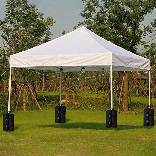 Gazebo Weights Bags 4Pcs,maxant Gazebo Weight 1680D Heavy Duty Sand Bags with Buckle Industrial Grade Heavy Duty Double-Stitched Sandbags for Pop